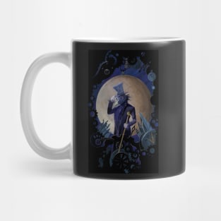 steampunk crow time keeper Mug